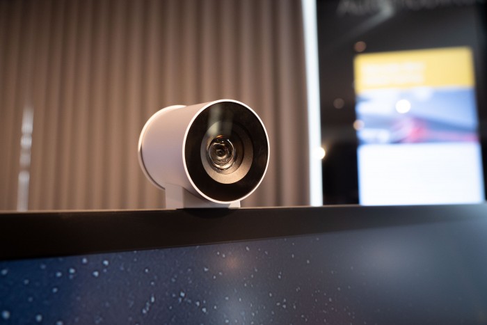 Die Webcam ist sichtbar. (Bild: Heiko Raschke/Golem.de)